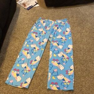 pajama pants hello kitty